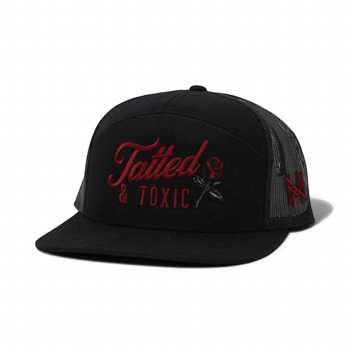 Tatted and Toxic Snapback Hat - SNOODBANGER customs