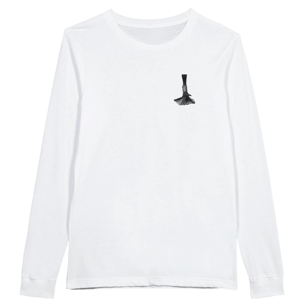 The blackfoot lounge Premium Unisex Longsleeve T-shirt White - SNOODBANGER customs
