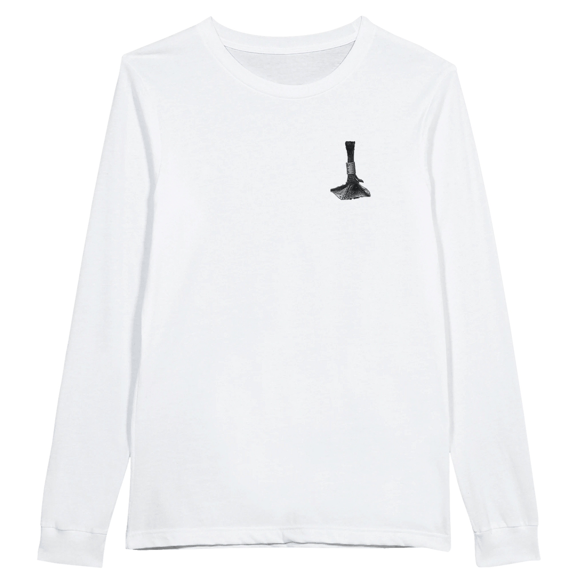 The blackfoot lounge Premium Unisex Longsleeve T-shirt White - SNOODBANGER customs