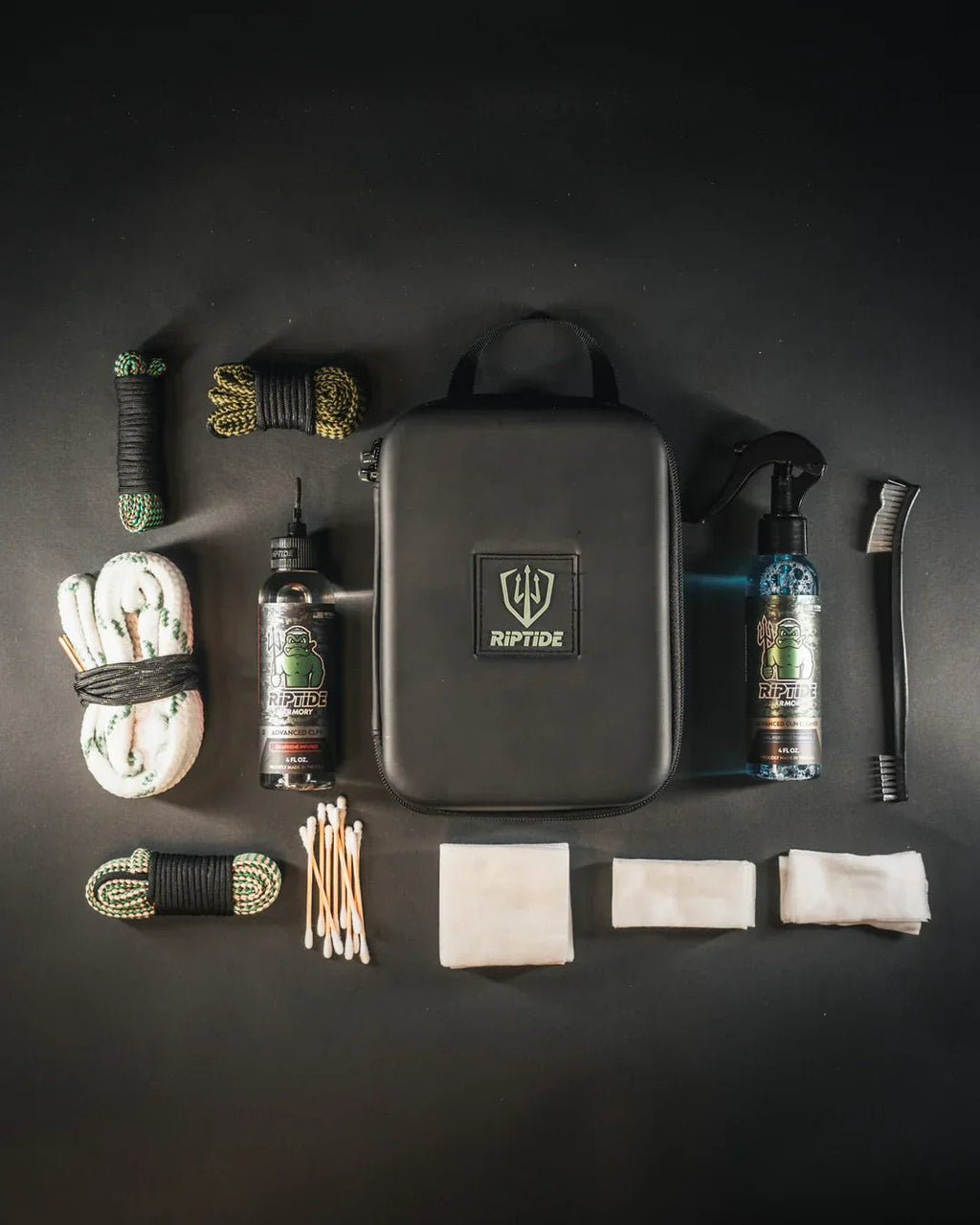 Ultimate Gun Cleaning Kit - Leather Case - SNOODBANGER customs