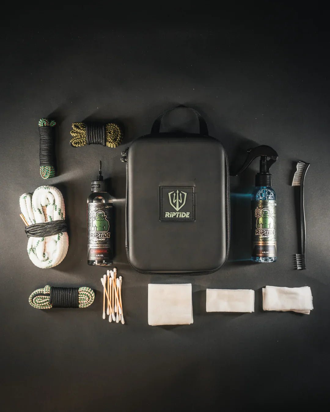 Ultimate Gun Cleaning Kit - Leather Case - SNOODBANGER customs