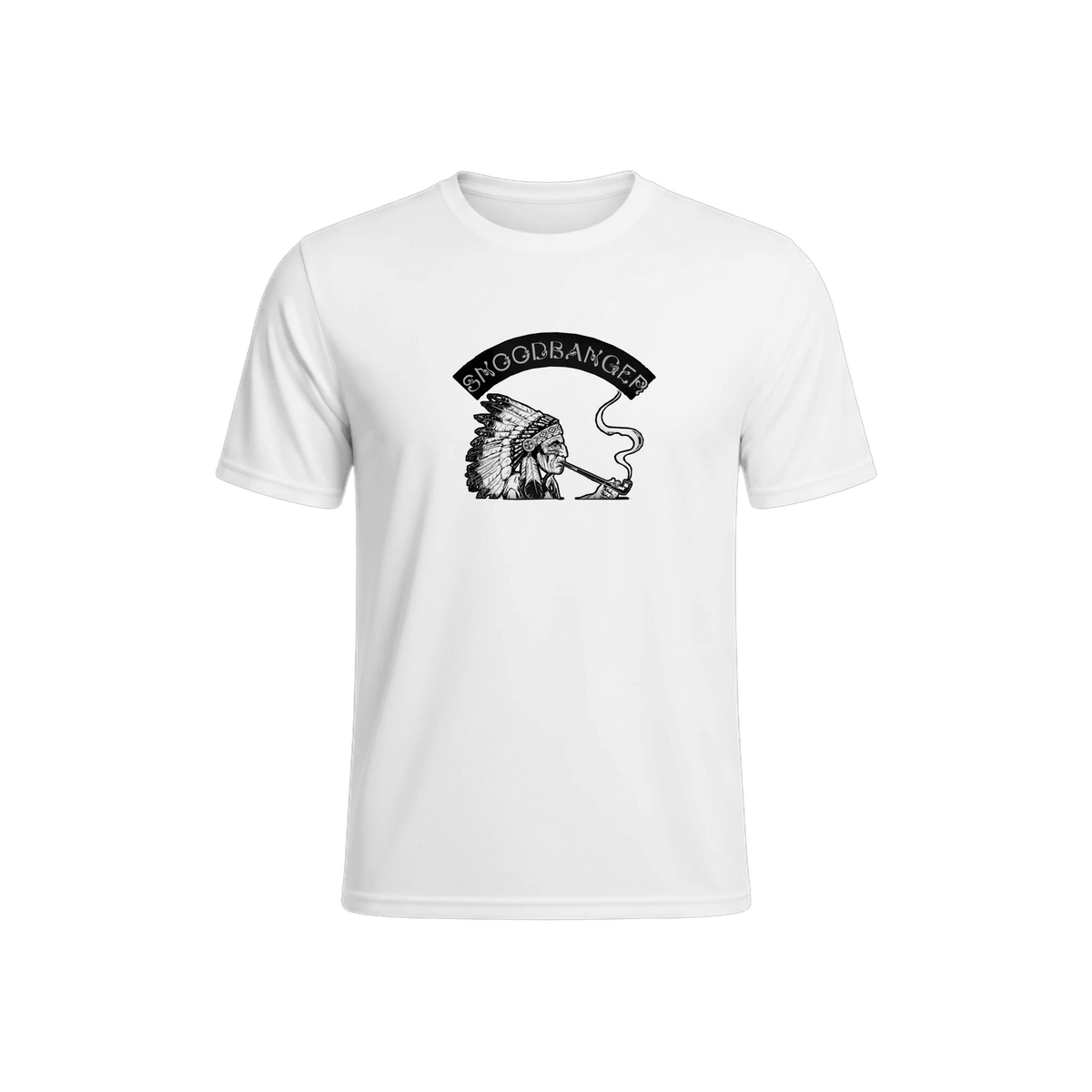 Unisex Performance Tee | Sport-Tek ST350 White - SNOODBANGER customs