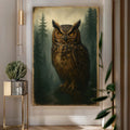Watcher Of The Woods Owl Wall Art - SNOODBANGER customs