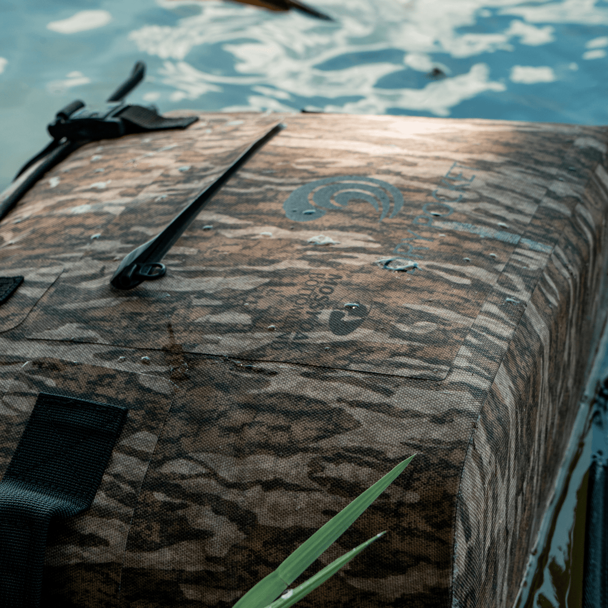 Waterproof Floating Cooler Bag - Bottomland Camo - SNOODBANGER customs