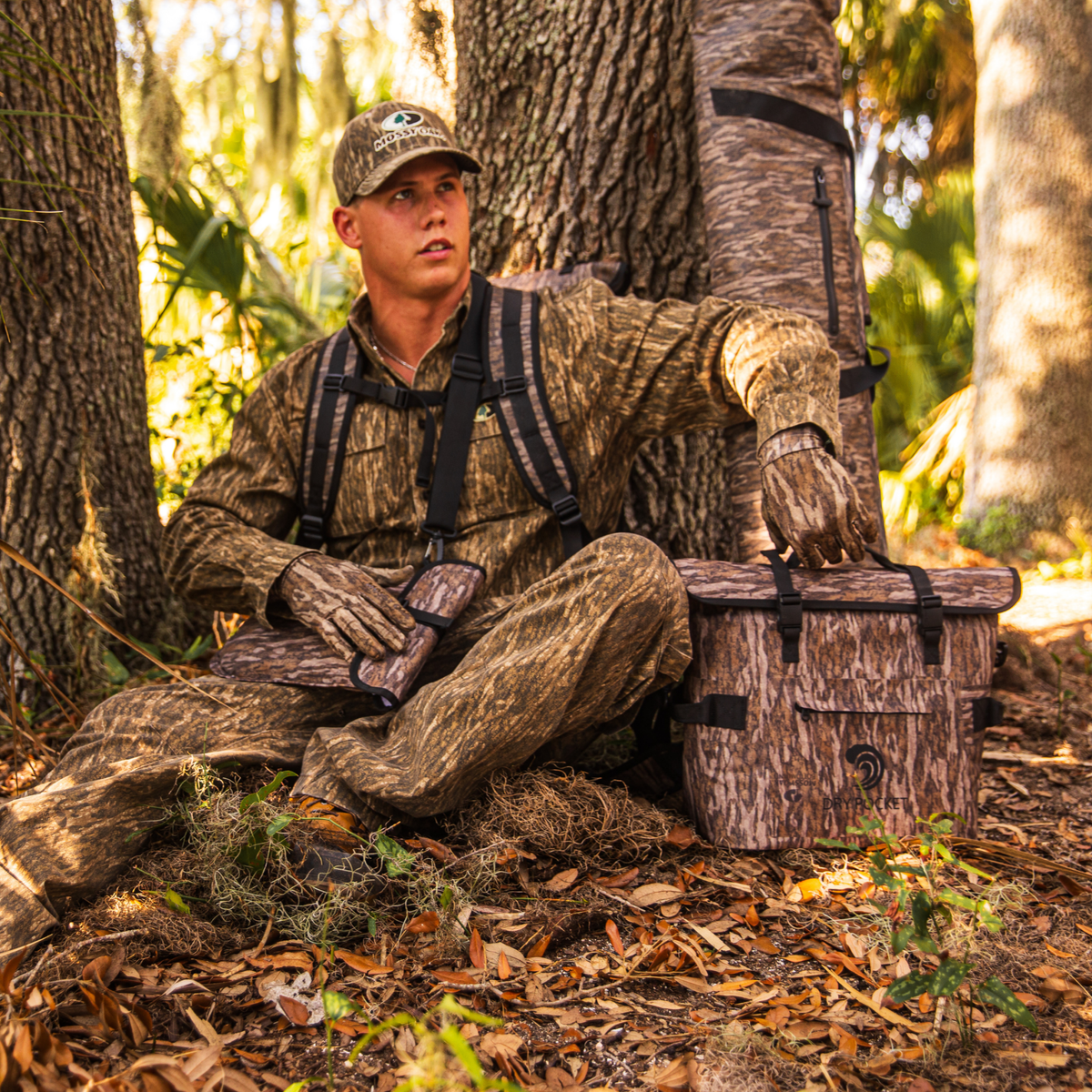 Waterproof Floating Cooler Bag - Bottomland Camo - SNOODBANGER customs