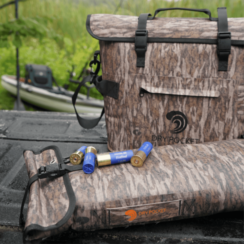 Waterproof Floating Cooler Bag - Bottomland Camo - SNOODBANGER customs