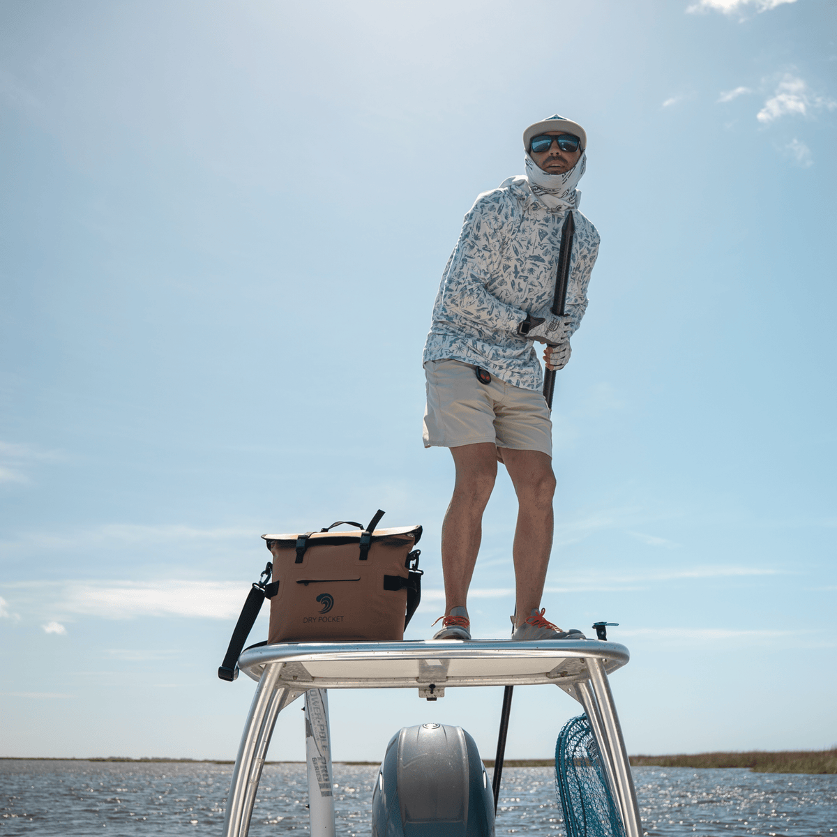Waterproof Floating Cooler Bag - Coyote Brown - SNOODBANGER customs
