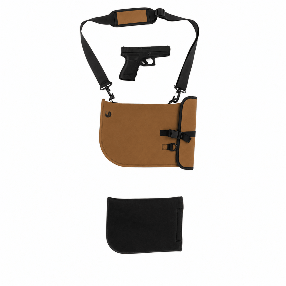 Waterproof Floating Pistol Bag - Coyote Brown - SNOODBANGER customs