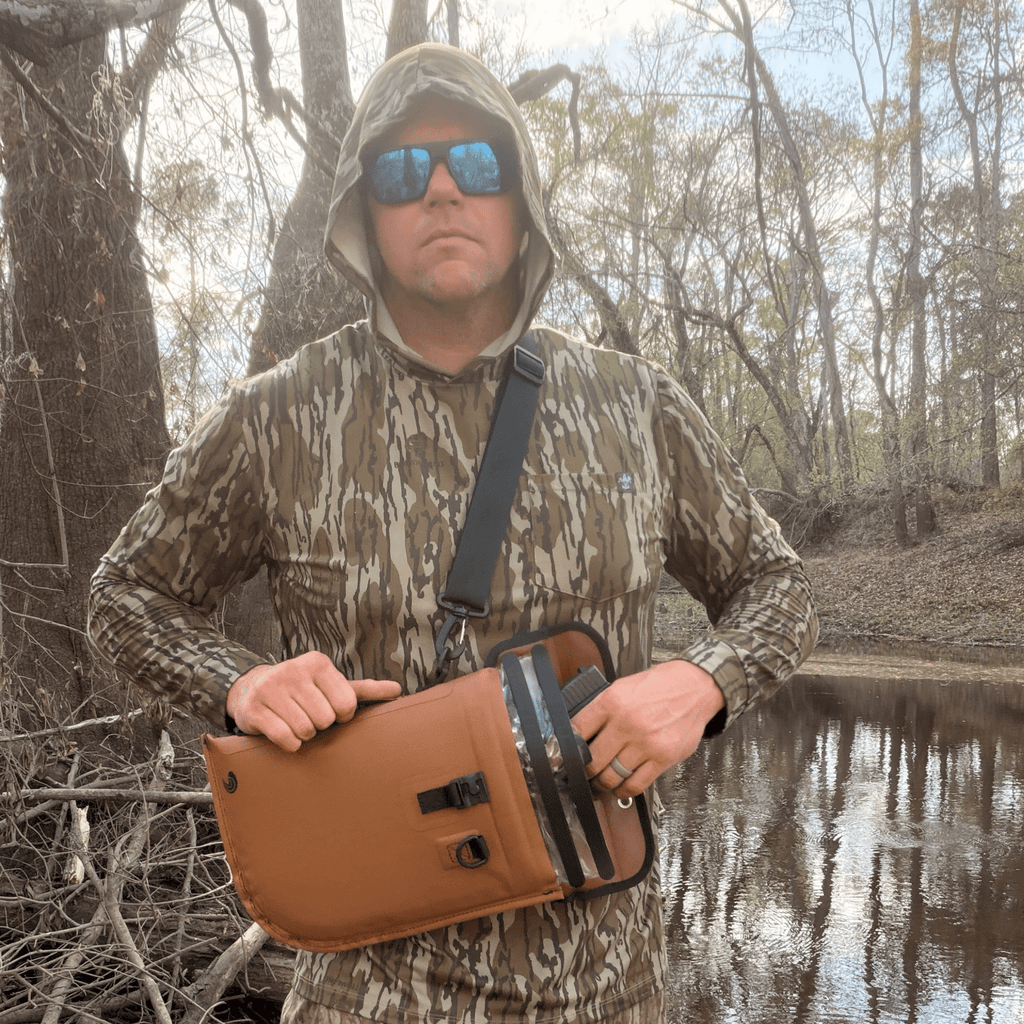 Waterproof Floating Pistol Bag - Coyote Brown - SNOODBANGER customs
