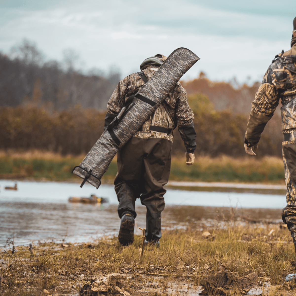 Waterproof Floating Shotgun Bag - Bottomland - SNOODBANGER customs