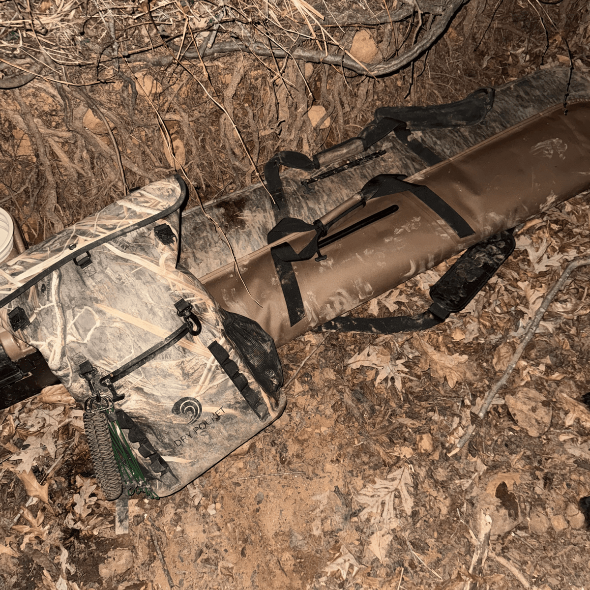 Waterproof Floating Shotgun Bag - Coyote Brown - SNOODBANGER customs