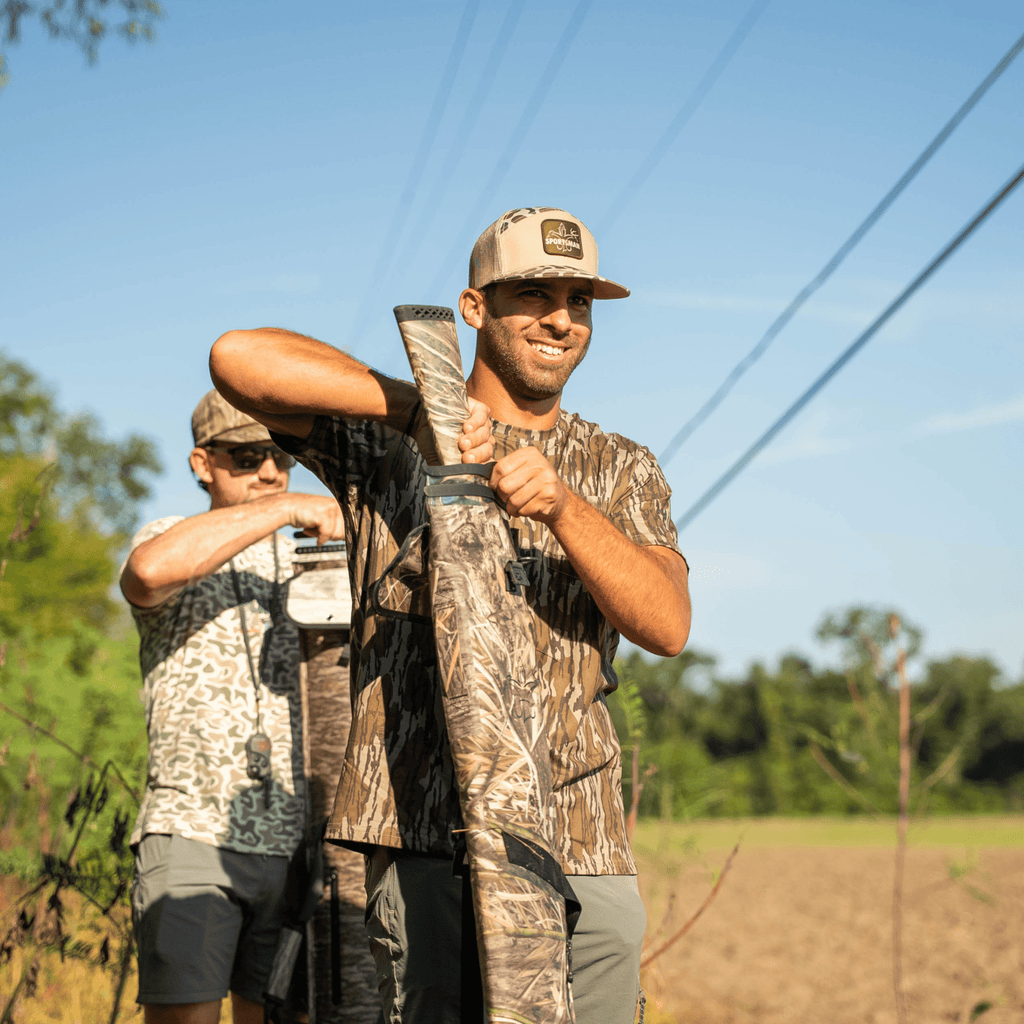 Waterproof Floating Shotgun Bag - Shadow Grass Habitat - SNOODBANGER customs