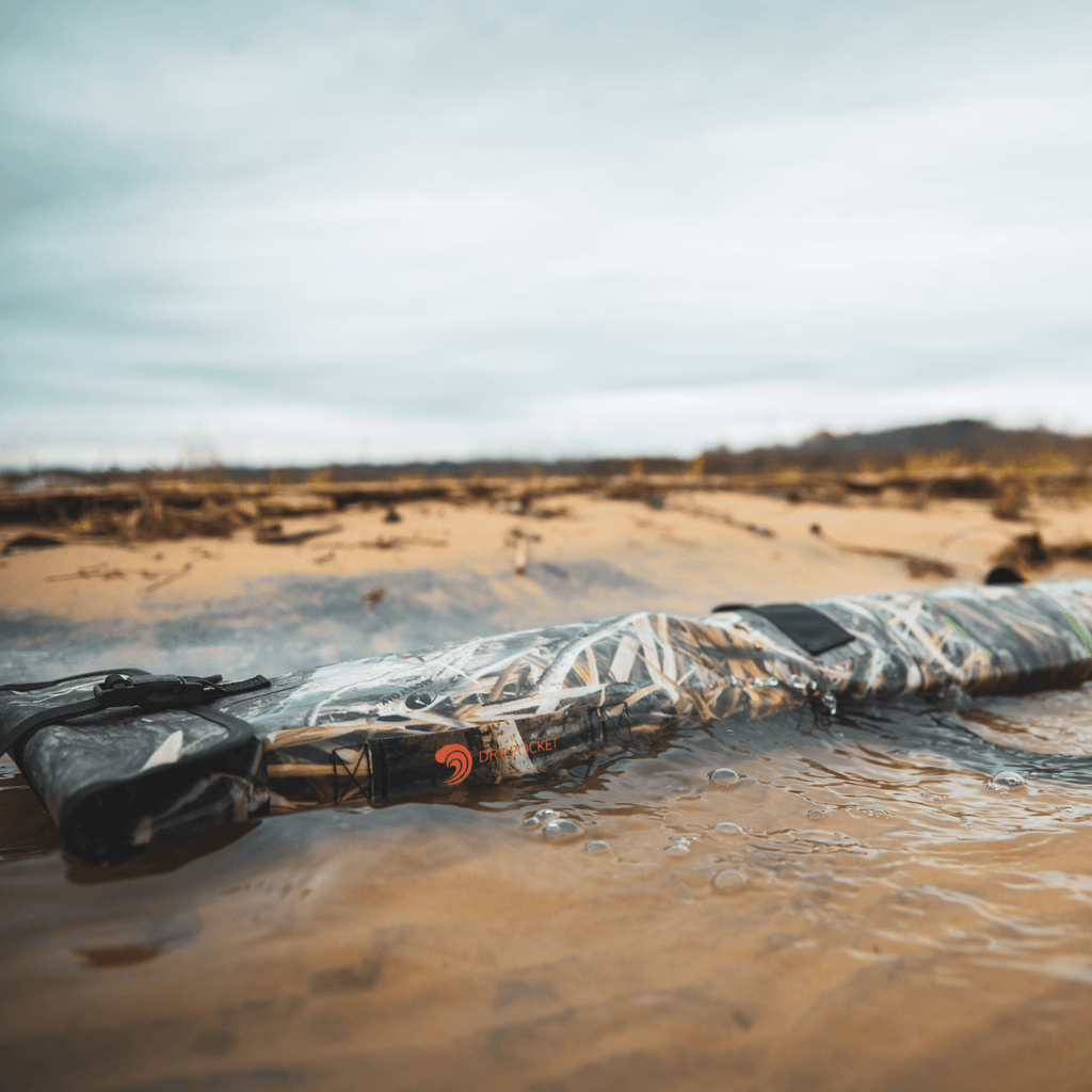 Waterproof Floating Shotgun Bag - Shadow Grass Habitat - SNOODBANGER customs