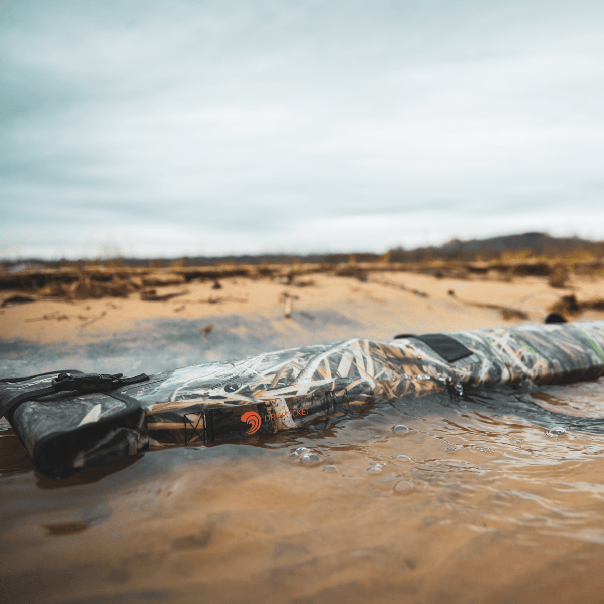 Waterproof Floating Shotgun Bag - Shadow Grass Habitat - SNOODBANGER customs