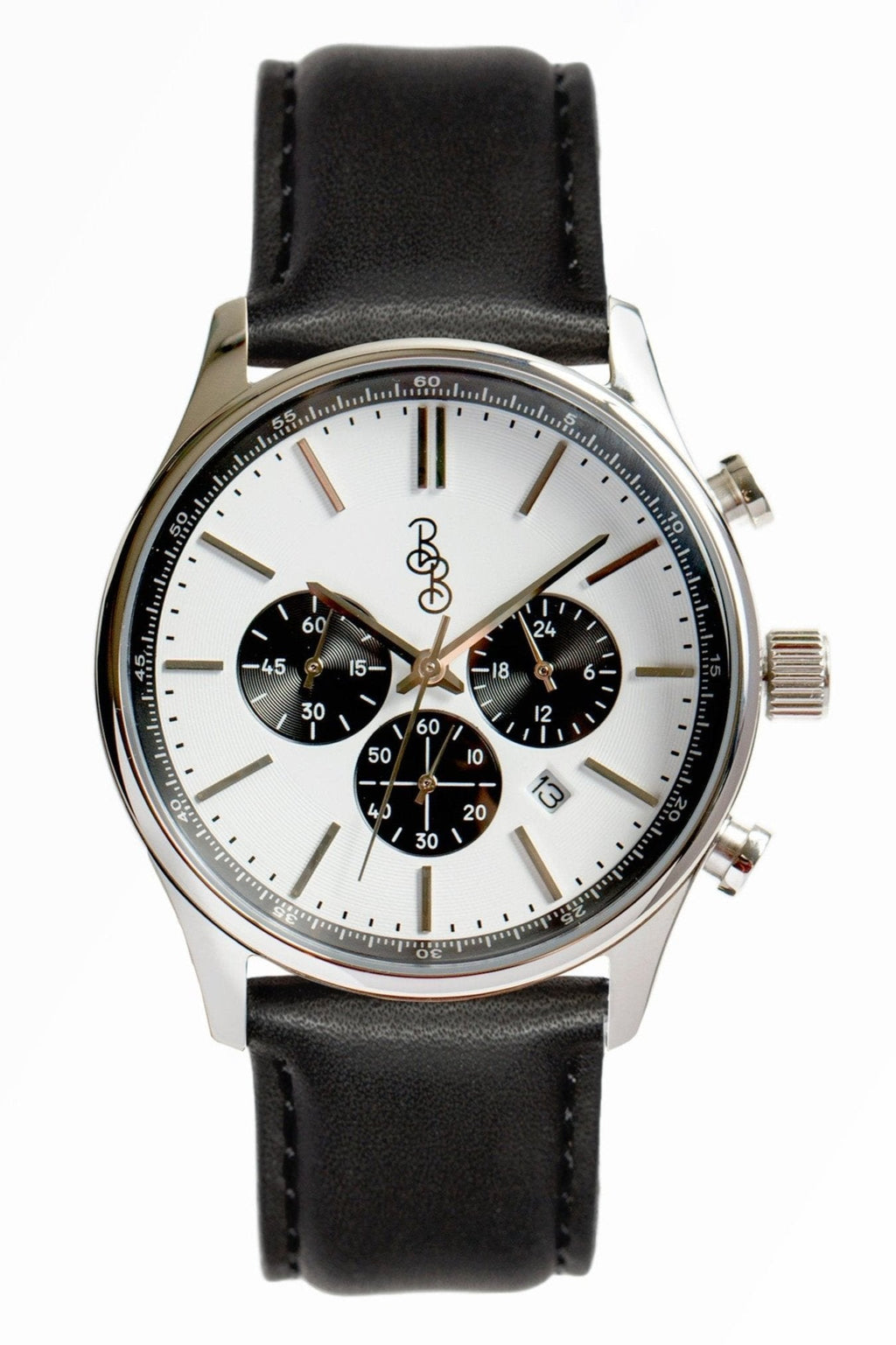 White and Black Chronograph - SNOODBANGER customs