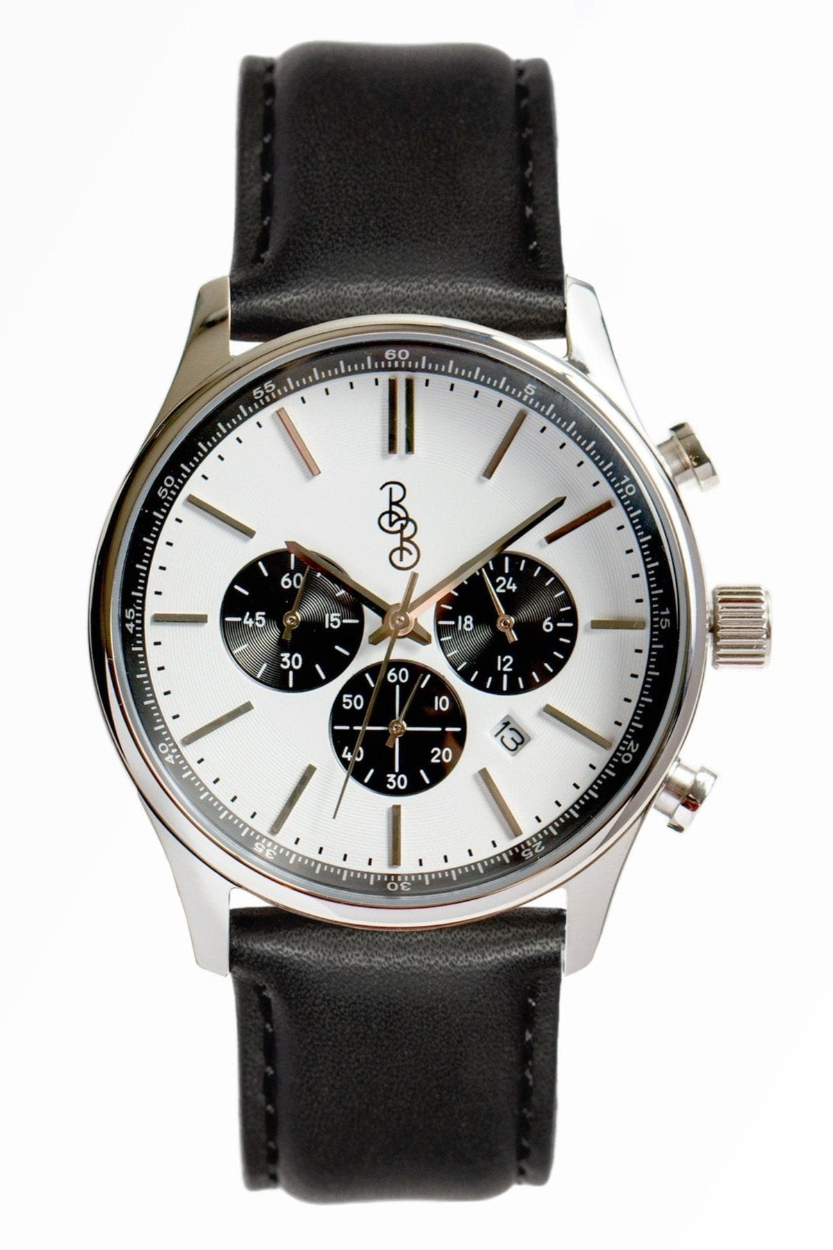 White and Black Chronograph - SNOODBANGER customs