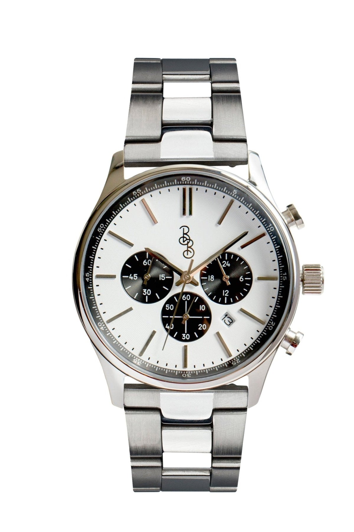 White and Black Chronograph - SNOODBANGER customs