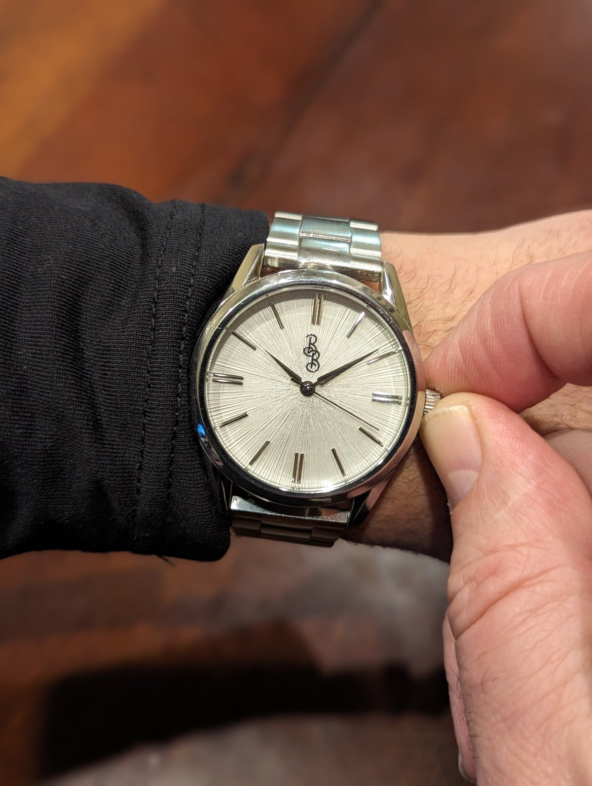 White Sunburst Watch - SNOODBANGER customs