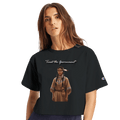 Women's Cropped Heritage Crewneck T-Shirt | Champion T453W - SNOODBANGER customs