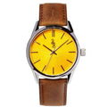Yellow Sunburst Watch - SNOODBANGER customs