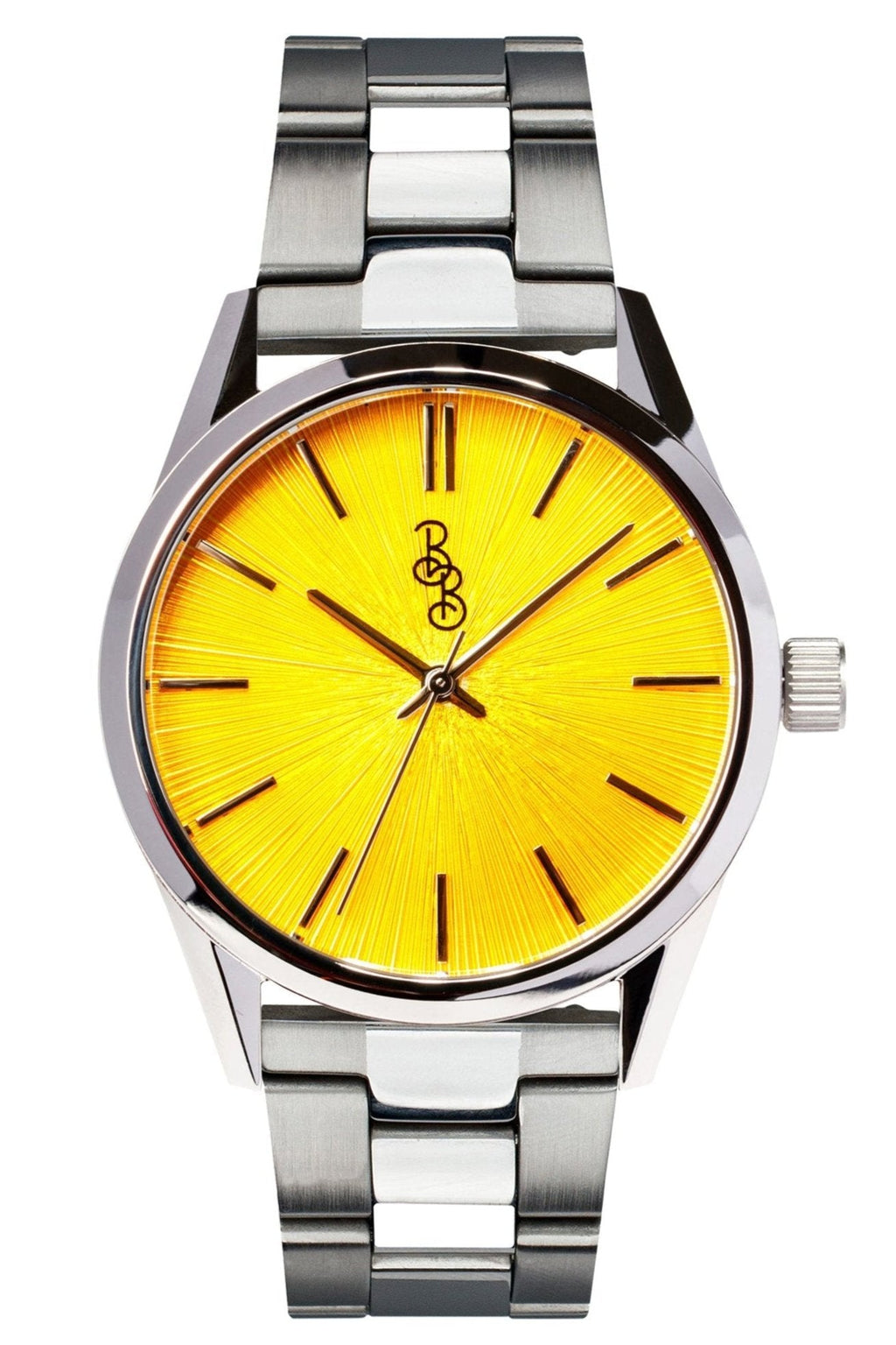 Yellow Sunburst Watch - SNOODBANGER customs