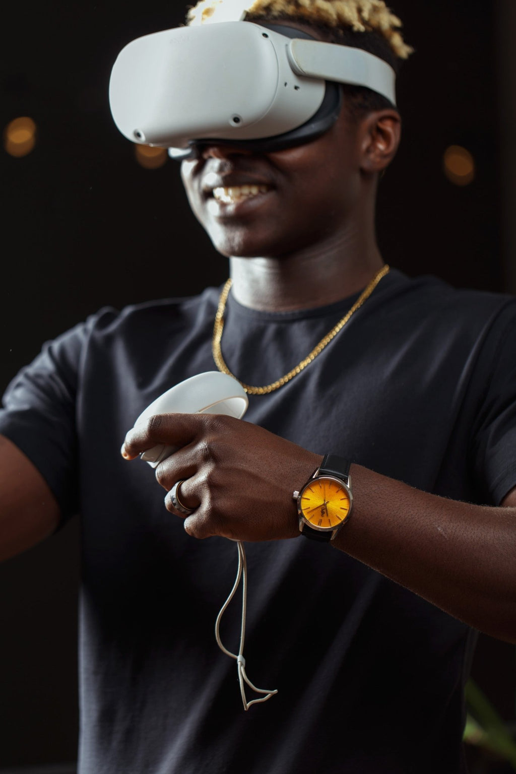 Yellow Sunburst Watch - SNOODBANGER customs